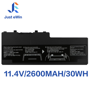 11.4V 30Wh 2600mAh VZSU0QW Replacement Laptop <b>Battery</b> for Panasonic Toughbook CF-20 - Product Image 4