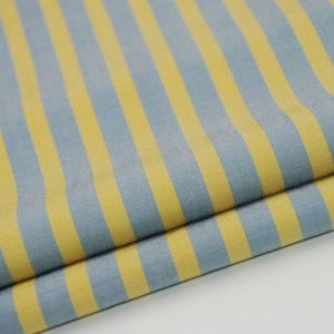 40s haute densité, couleur fluorescente brillante, <span class=keywords><strong>bleu</strong></span>, <span class=keywords><strong>blanc</strong></span>, jaune, orange, meilleure vente, fil gots teint, popeline rayée, tissu en coton - Product Image 4