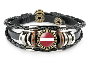 Litvanya bayrağı avrupa ulusal bayrak desen bilezik Vintage Retro promosyon bayrakları afişler - Product Image 4