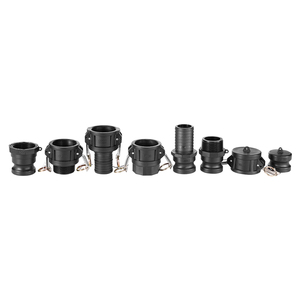 HT kopling 1/2 inci ke 4 inci Ibc tangki Tote cepat Camlock adaptor topi debu kopling Snapelock tipe DC dengan pegangan Ss - Product Image 5