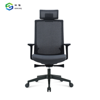 Chaise de bureau ergonomique moderne à dossier haut en maille, fabrication Foshan
