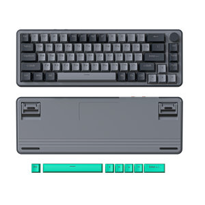 Teclado Mecánico Programable G68 con Intercambio en Caliente para Oficina, Mini Teclado Mecánico Inalámbrico RGB para Juegos al 60%, Teclado Mecánico para Juegos al 60% - Product Image 3