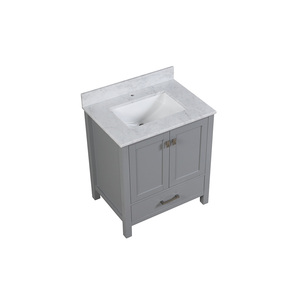 30 inch Modern High End Bathroom Vanity with Ceramic Basin and Water Resistant Features bathroom vanity - Product Image 4