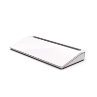 Pizarra Blanca de Vidrio de Primera Calidad para Escritorio, Pizarra de Borrado en Seco, Alfombrilla para Escritorio de Computadora, Soporte para Teclado, Pizarra Blanca con Cajón, Organizador de Escritorio
