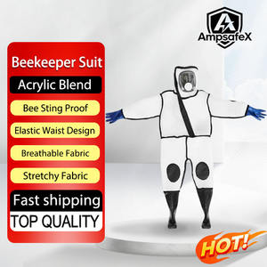 Bata de Seguridad para Cuarto Limpio AmpsafeX, Nivel de Protección Anticorte A, Ropa de Trabajo con Capucha Protectora contra Vapores para Uso Industrial - Product Image 1