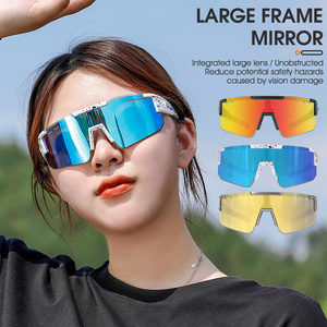<span class=keywords><strong>Gafas</strong></span> de <span class=keywords><strong>Ciclismo</strong></span> WEST BIKING con Marco Grande, 3 <span class=keywords><strong>Colores</strong></span> con Lentes Intercambiables, <span class=keywords><strong>Gafas</strong></span> de Sol Polarizadas Fotocromáticas con Protección UV400 para Bicicleta - Product Image 5