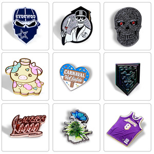 Custom <b>Metal</b> Lapel <b>Pins</b> Zinc Alloy Engraved Badges Custom Made For Personal Gifts And Commemorative Use - Product Image 1