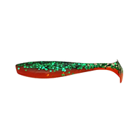 Leurre de pêche souple 40mm 0.5g appât souple queue en T 10 pièces un sac appâts en gros leurres flottants Topwater