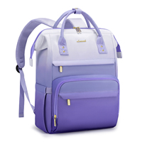 Sac à dos de voyage de loisirs LOVEVOOK 2024 printemps-été, grande capacité, léger, imperméable, pour ordinateur portable 15,6 pouces, sac d'école