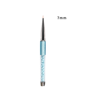 Ensemble de pinceaux professionnels pour nail art, liner fin, décoration de perles, poils en nylon, logo personnalisé, emballage en tube PVC, pinceau de précision pour manucure - Product Image 6