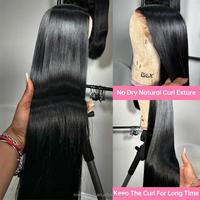 Perruque Lace Front sans colle, prête à porter, avec ligne de cheveux Lagos, en cheveux indiens vierges Remy longs, densité 180%, pré-épilée et pré-décolorée