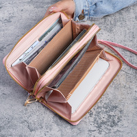 Sac tendance 2025 sac tendance 2025 personnalisé en cuir Pu portefeuilles pour femmes marques en gros carteras para mujer