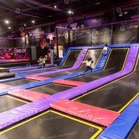 Centre de sports d'aventure pour enfants en intérieur, parc de trampolines, zones de saut en intérieur par Cheer Amusement