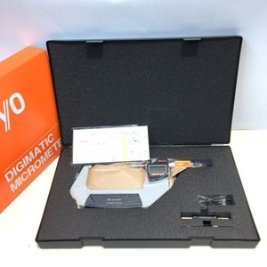 Micrómetro Digital Mitutoyo Digimatic Md E100 0-25 mm, Herramienta de Medición Digital de Alta Precisión de Acero Inoxidable - Product Image 1