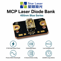 Nichia NUBB41 455nm 27.5W Diode laser bleue haute puissance MCP 4 canaux pour soudage laser, découpe, impression 3D