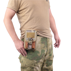 Borsa per Telefono a <span class=keywords><strong>Doppio</strong></span> Strato con Fibbia per Bussola, <span class=keywords><strong>Marsupio</strong></span> Molle per Esterni, Piccola Borsa Tattica per Telefono, <span class=keywords><strong>Marsupio</strong></span> Tattico - Product Image 5