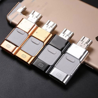 Flashdisk OTG 3 in 1 Terlaris 2024 4GB 8GB 16GB 32GB 64GB 128GB 256GB 512GB untuk IOS iPhone