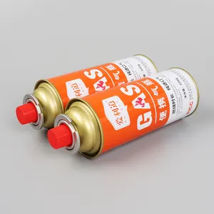 Low Price Tinplate Empty Butane Gas Straight Wall Aerosol Tin Can