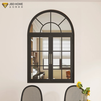 Ventanas Francesas Abatibles con Diseño Moderno y Doble Acristalamiento para Dormitorio, Estándar Australiano