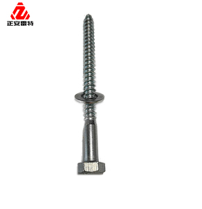 Zhenanleite Hex Head Self Tapping <b>Screw</b> Metric Coarse Thread Zinc Plated Carbon Steel Class 8.8 - Product Image 1