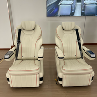 Siège de capitaine en cuir de luxe avec accoudoir réglable pour Maybach/Vclass/Vito/Metris/W447/Sprinter Van MPV SUV