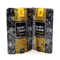 Sachet Doypack Personnalisé Imprimé 100g Qualité Alimentaire pour Châtaignes Grillées, Noix et Snacks – Scellable à Chaud, Étanche, à Fond Plat