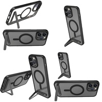 Casing HP Sublimasi dengan Penyangga untuk iPhone 17, Casing HP 15 Pro Max 16 14 13 12 11 dengan Holder, Aksesoris Ponsel