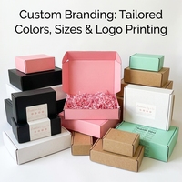 Boîte d'expédition en carton ondulé personnalisée avec logo et couleur sur mesure - Boîte d'expédition de luxe jetable pour e-commerce avec gaufrage pour petites entreprises