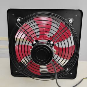 Ventilador Extractor <span class=keywords><strong>de</strong></span> Pared <span class=keywords><strong>para</strong></span> <span class=keywords><strong>Cocina</strong></span> Industrial y Comercial, 3 <span class=keywords><strong>Tipos</strong></span>, Simple/SIN Malla, 8/10/12/14/16/18 Pulgadas, Metálico - Product Image 4