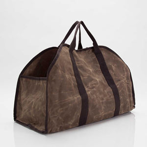 Nouveau style de <span class=keywords><strong>sac</strong></span> de transport pour bûches en toile personnalisé, <span class=keywords><strong>sac</strong></span> à bandoulière pour bois de chauffage, cadeau pour papa, <span class=keywords><strong>sac</strong></span> de transport pour bûches pour pique-nique en plein air - Product Image 6