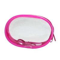 Portable PVC poupée Figurine sac d'affichage fermeture à glissière résistant à l'eau étui de rangement Transparent pour chargeur de téléphone portable Durable