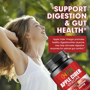OEM Hot Sale Products Apple Cider Vinegar Capsules Contains Apple Cider Vinegar Powder Promotes Steady Energy Slimming Capsules - Product Image 5