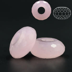 Cuentas espaciadoras de vidrio facetado Zhubi 8X14mm <span class=keywords><strong>para</strong></span> la fabricación de joyas, cuentas sueltas de cristal Rondelle planas <span class=keywords><strong>para</strong></span> pulsera, accesorios DIY - Product Image 6