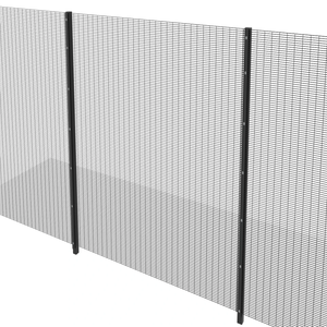 Valla DE SEGURIDAD 358 galvanizada de alta velocidad automática de fábrica Curvey PVC Anti-Climb 358 Fence con Spike Trellis & Gates - Product Image 4