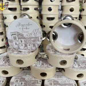 <span class=keywords><strong>Tamburelli</strong></span> Personalizzati da 10 cm (4 Pollici) per Alta Stagione, Mini Tamburello a Mano Giocattolo, Bomboniera per <span class=keywords><strong>Matrimonio</strong></span>, Articolo per Feste e Chiesa - Product Image 1