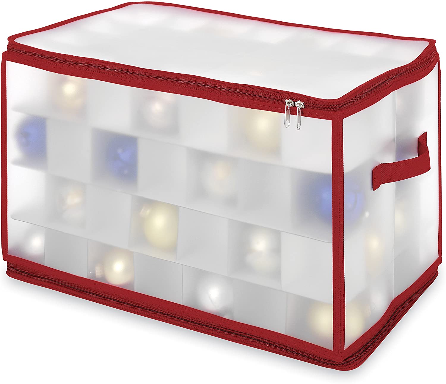 YFNHOME Opvouwbare opbergdoos voor kerstballen, opbergdoos voor vakantiedecoratie accessoires