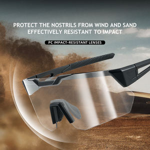 แว่นตาปั่นจักรยานกลางวันและกลางคืน แว่นตากันแดดปีนเขา ป้องกันแสงแดด แว่นตากันแดดป้องกันรังสียูวี กีฬากลางแจ้ง แว่นตาสกี - Product Image 2