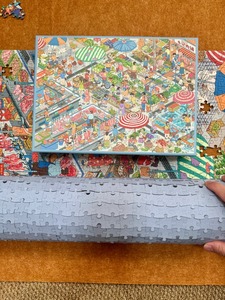 Puzzle Personalizzati per Adulti da 500 Pezzi, Gioco di Puzzle in Cartone Blu, Puzzle Personalizzato Durevole e Divertente per l'Educazione - Product Image 5