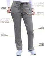 Joggers Verpleegset Rayon Scrubs Uniform Voor Vrouwen Rekbare Schoonheidssalon Spa Uniform Oem Model Gedrukt Technics
