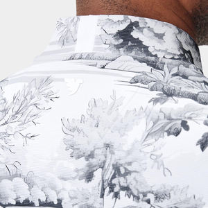 Camisetas con Estampado DTF y Bordado, Camisetas Transpirables de Verano para Hombre, Camiseta de Manga Corta de Color Sólido, Camiseta Polo Informal - Product Image 3