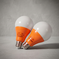 Ampoules LED anti-insectes orange/blanc E27, répulsif spectral contre les moustiques, lampe 220V/380V 7W, nouvelle pour poulailler et jardin