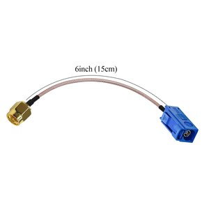 RG316 cavo coassiale Fakra <span class=keywords><strong>C</strong></span> femmina a SMA maschio Antenna GPS cavo di estensione Pigtail RF cavi di comunicazione assemblaggio cavi - Product Image 4