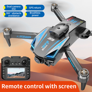 S18 Folding <strong>Mini</strong> <strong>Drone</strong> <strong>Camera</strong> 4K Cheap Professional <strong>Drones</strong> GPS Brushless Light Flow Fpv Racing <strong>Drone</strong> Remote Control Quadcopter - Product Image 2