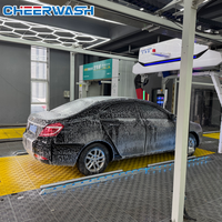 Machine de lavage de voitures automatique intelligente pour stations-service avec plusieurs programmes de lavage et télécommande