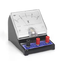 Physical Electrical Circuit Experiment Equipment Analog DC Ammeter Digital DC Voltmeter 0.5 Accuracy Class CE Certified Safety
