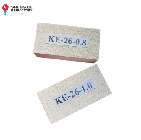 Factory-Grade JM23/JM26/JM28/JM30 Mullite Lightweight Insulation Fire Brick Shengjie Brand Medium Refractory 1000-1500C