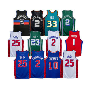 Camisa de Basquete Ivey ROSE CUNNINGHAM Pronta para Envio Melhor Qualidade Uniformes de Basquete - Product Image 1