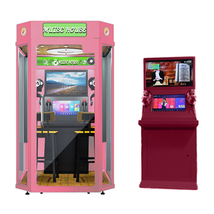 110V/220V Mini KTV Indoor Arcade Machine Modular Karaoke Game Booth Coin Operated <strong>Jukebox</strong> for Small Spaces - Product Image 2