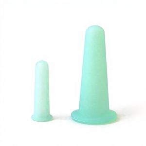 Kit de ventouses en silicone pour la médecine traditionnelle chinoise, outil de <span class=keywords><strong>massage</strong></span> Gua Sha pour points <span class=keywords><strong>d</strong></span>'<span class=keywords><strong>acupuncture</strong></span> et moxibustion, soins de santé à domicile - Product Image 1