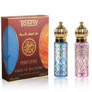 Ensemble d'huiles de parfum <span class=keywords><strong>sans</strong></span> <span class=keywords><strong>alcool</strong></span> de style arabe Tonfly pour femme Parfum exquis Dune Amber - Product Image 5